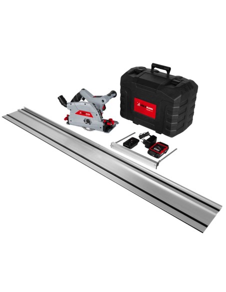 5 - Scie circulaire a immersion 140mm batterie 20v accessoires Holzmann tas140akku