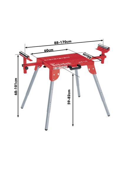4 - Support universel pour scie a onglet Holzmann usk1710