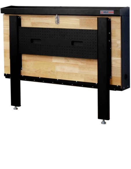 Etabli mural pliable avec panneau pour cles Holzmann wb120fold