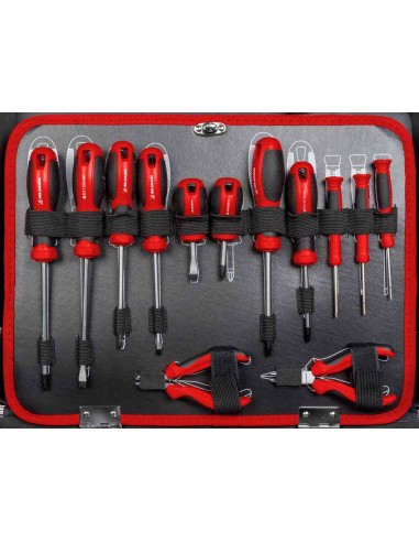6 - Mallette a outils complete avec 119 outils Holzmann wzk119eco