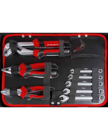 8 - Mallette a outils complete avec 119 outils Holzmann wzk119eco