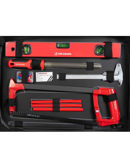 4 - Mallette a outils complete avec 167 outils Holzmann wzk167pro