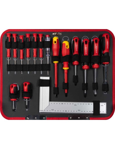 5 - Mallette a outils complete avec 167 outils Holzmann wzk167pro