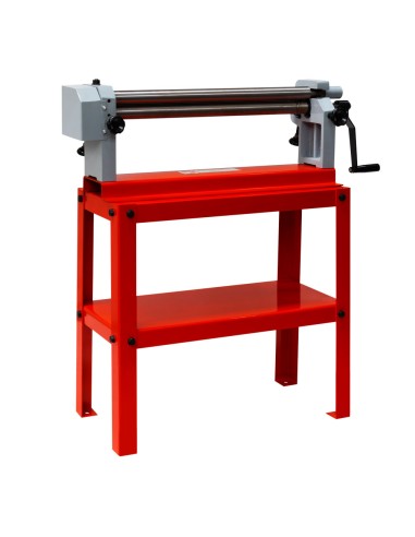 1 - Calandre manuelle a 3 rouleaux pour tole 610x0,8 mm sans support Holzmann bbm610