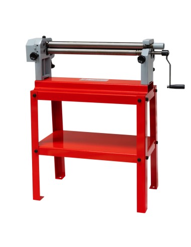 2 - Calandre manuelle a 3 rouleaux pour tole 610x0,8 mm sans support Holzmann bbm610