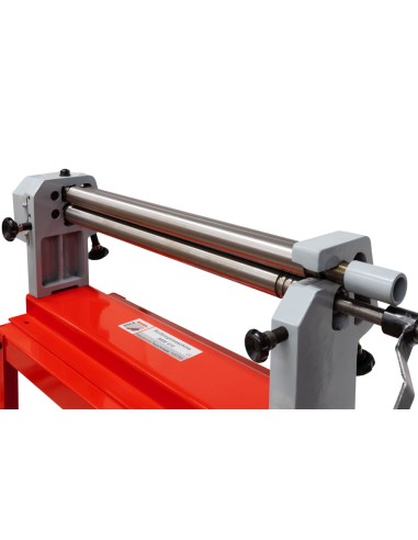 3 - Calandre manuelle a 3 rouleaux pour tole 610x0,8 mm sans support Holzmann bbm610
