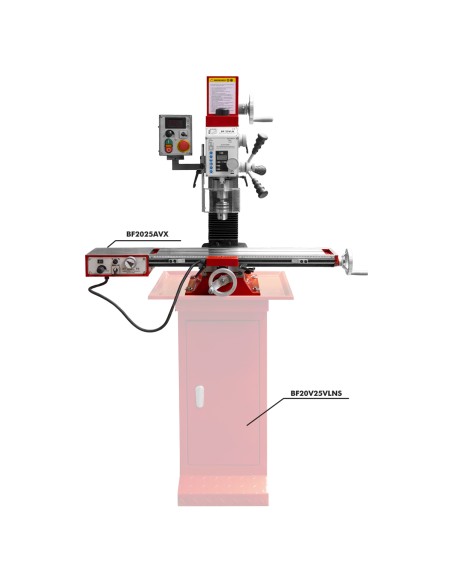 1 - Alimentation automatique pour table croise fraise metaux Holzmann bf2025avx