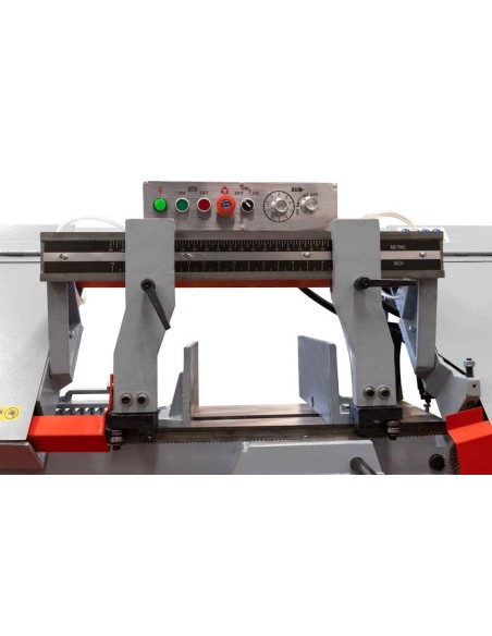 5 - Scie a ruban a metaux avec abaissement automatique Holzmann bs450_400v