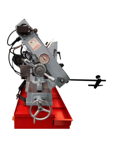 6 - Scie a ruban a metaux avec abaissement automatique Holzmann bs450_400v