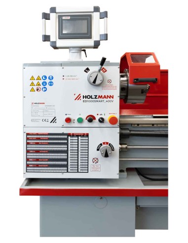 Tour parallele pour metal avec visionneuse affichage Holzmann ed1000smart_400v