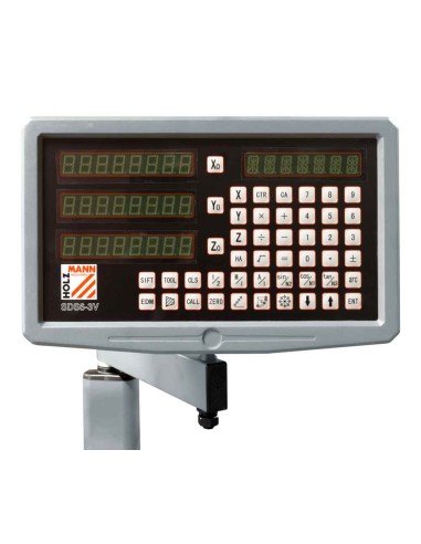 Tour parallele pour le metal avec visionneuse affichage Holzmann ed1500kdig_400v