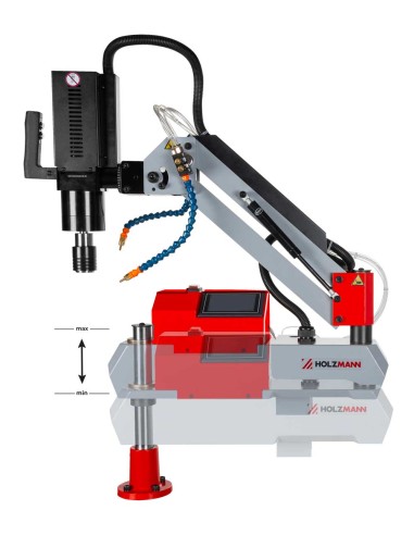 6 - Taraudeuse electrique 230v m6-m30 avec bras Holzmann gsm30e_r30_230v