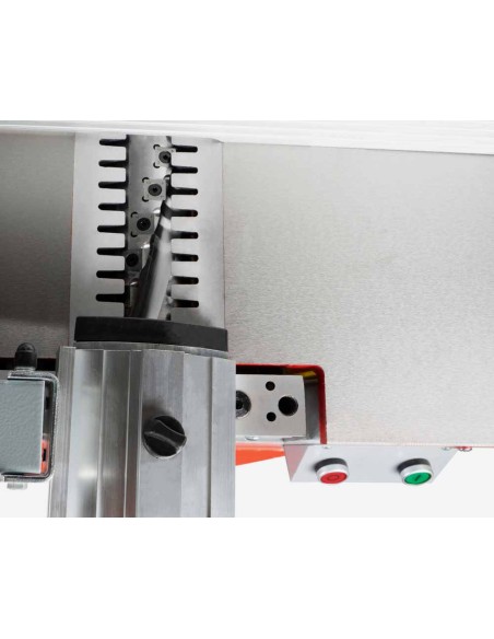 4 - Raboteuse d'epaisseur pour bois arbre spirale 305mm Holzmann hob305abssmw2_400v