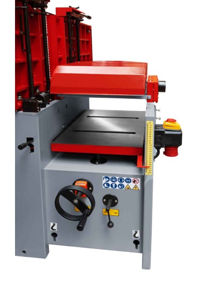 4 - Raboteuse d'epaisseur bois arbre helicoidal 410 mm Holzmann hob410prosmw4_400v