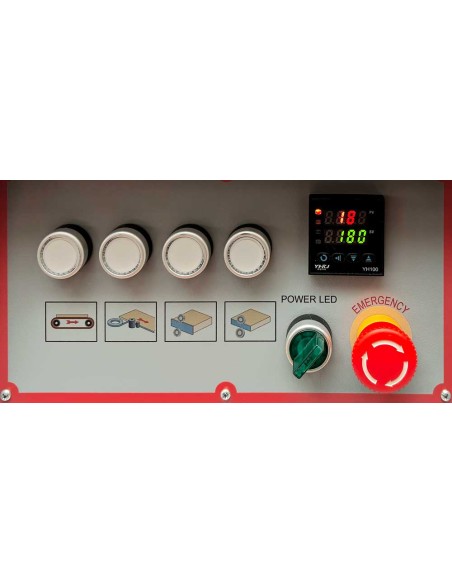 6 - Plaqueuse de chants automatique pour bois Holzmann kam35p_400v