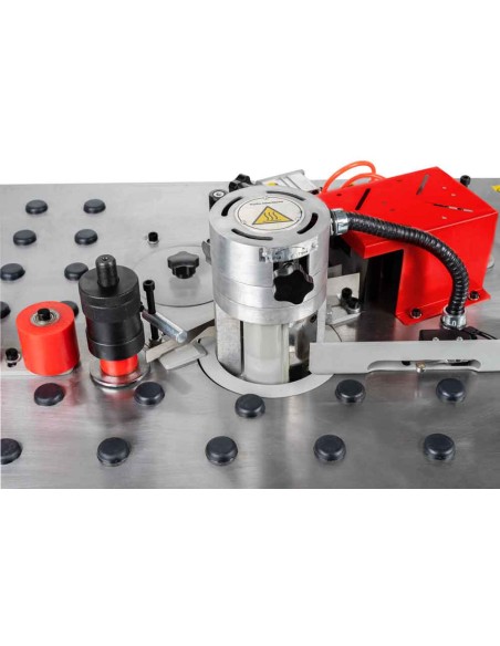 4 - Plaqueuse de chants semi-automatique pour bois Holzmann kam535neo_400v