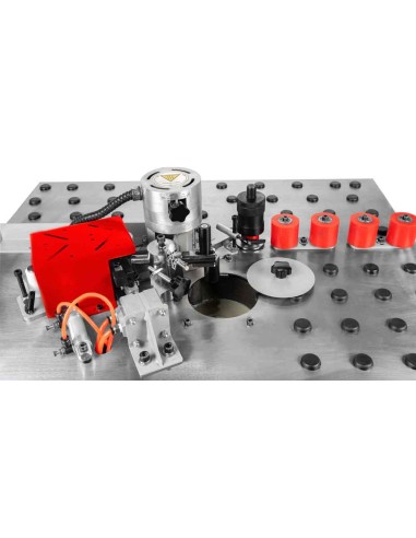 5 - Plaqueuse de chants semi-automatique pour bois Holzmann kam535neo_400v