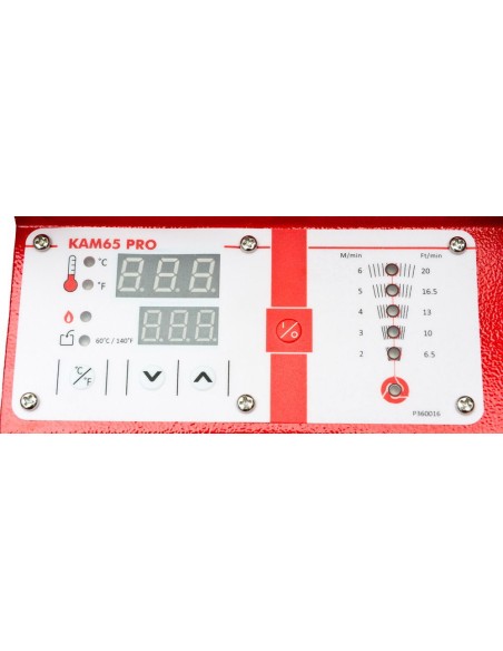 Plaqueuse de chants portable compacte pour le bois Holzmann kam65pro_230v