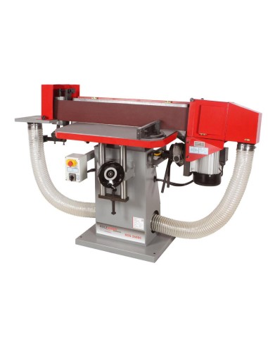 1 - Ponceuse a bande a bois oscillante aspirante 2600x150mm Holzmann kos2600c_400v