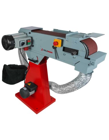 3 - Ponceuse a bande pour metaux avec aspirateur 2000x150mm Holzmann msm150abs_400v