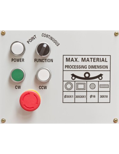 2 - Cintreuse de profiles motorisee Holzmann rbm30_400v