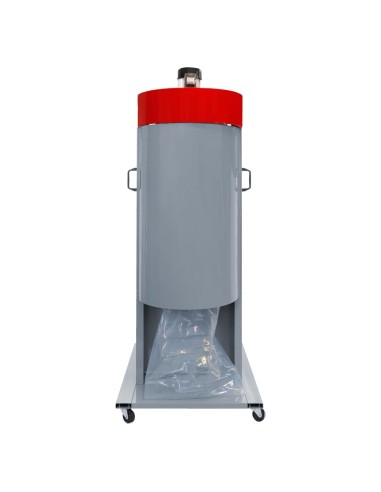 6 - Aspirateur de copeaux cyclonique sur roues Holzmann rle3000_400v