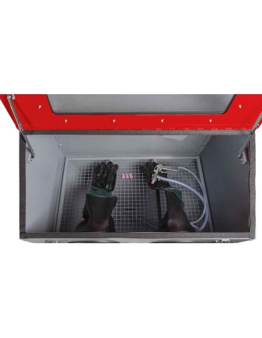 Sableuse cabine 220 litres Holzmann sk220_230v