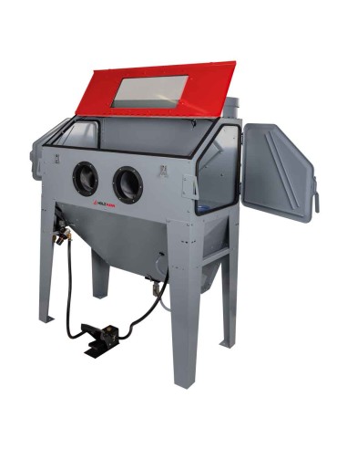 Sableuse cabine avec aspirateur 420 litres Holzmann sk420_230v