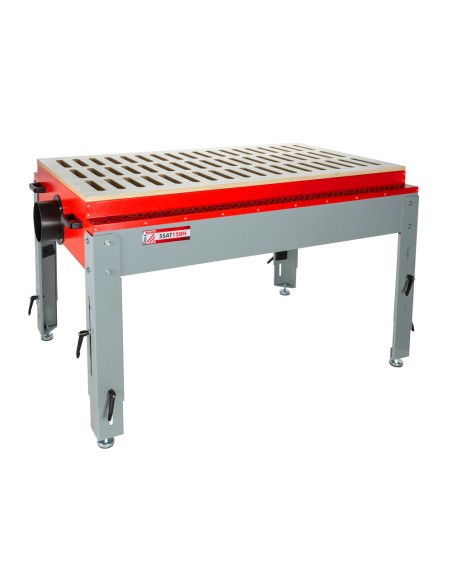 Banc de poncage avec extracteur de bois Holzmann ssat150h