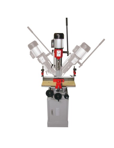 Mortaiseuse a bois inclinable avec socle Holzmann stm26s_230v