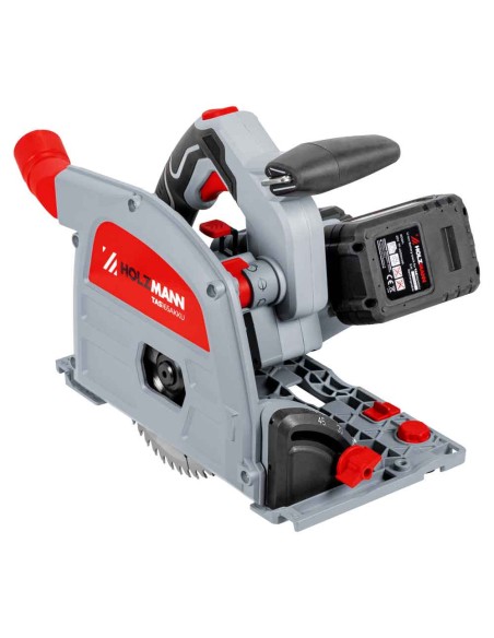 1 - Scie circulaire a immersion 165mm batterie 2x20v Holzmann tas165akku