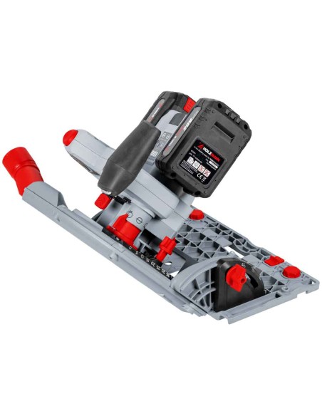 3 - Scie circulaire a immersion 165mm batterie 2x20v Holzmann tas165akku