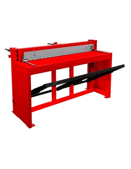 1 - Cisaille a pedale manuelle pour tole 1320x1,25 mm Holzmann tbs1320n