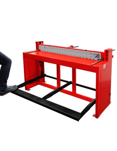 3 - Cisaille a pedale manuelle pour tole 1320x1,25 mm Holzmann tbs1320n