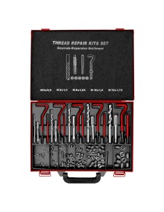1 - Kit de reparation de filetage helicoidal M5-m12 Holzmann grsm5-12