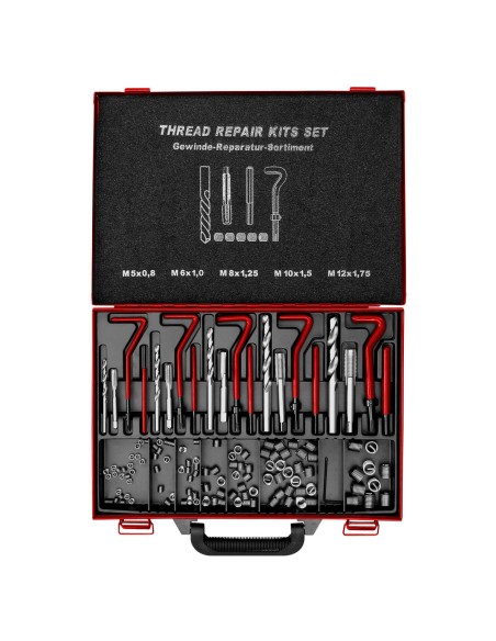 Kit de reparation de filetage helicoidal M5-m12 Holzmann grsm5-12