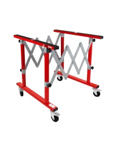 1 - Chevalet extensible pliable avec roulettes Holzmann kb100twin