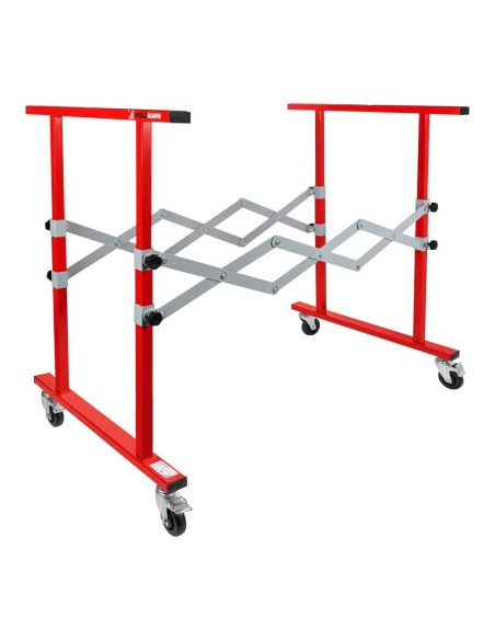 4 - Chevalet extensible pliable avec roulettes Holzmann kb100twin