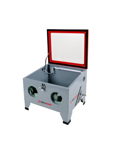 2 - Sableuse cabine de paillasse de 90 litres Holzmann sk90_230v