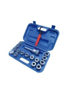 1 - Jeu de pinces broche fraises metaux er40 iso40 cm2 3-25mm Holzmann szsmk2er40