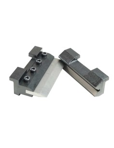 1 - Paire de pinces a cintrer la tole magnetique x etau d'etabli 125 mm