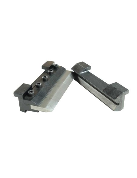 1 - Paire de pinces a cintrer la tole magnetique x etau d'etabli 150mm x etau