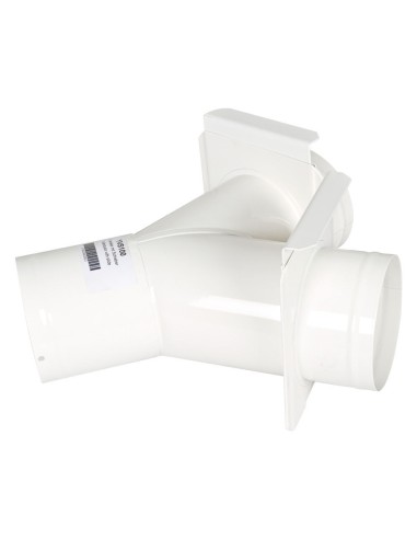 1 - Raccord de tuyau en Y x tuyau d'extraction de copeaux de 100 mm Holzmann yvs100