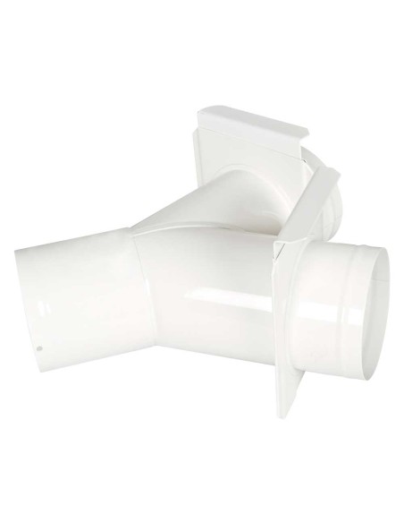 1 - Raccord de tuyau en Y pour tuyau d'extraction de copeaux 120mm Holzmann yvs120