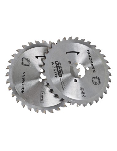 4 - Scie circulaire double lame Holzmann dbs125_230v