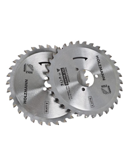 4 - Scie circulaire double lame Holzmann dbs125_230v