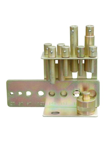 Jeu de poincons pour presses hydrauliques de la serie standard Holzmann dds25