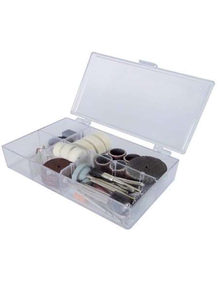 1 - Kit 64 accessories outil pour dremel fraiser Scheppach travail bois