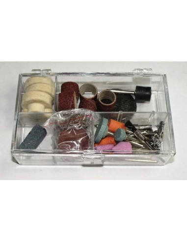 3 - Kit 64 accessories outil pour dremel fraiser Scheppach travail bois