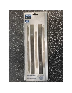 1 - Jeu 2 pieces fers acier rabot degauchisseuse Scheppach hms850&nbsp;modele 2017